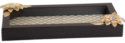 16% OFF on Aradhana Arts Wooden Decorative Platter(Multicolor)