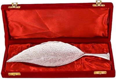 

Raj Laxmi Silver Plated Decorative Platter(Multicolor)