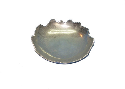 

Art N Crafts Aluminium Decorative Platter(Silver)
