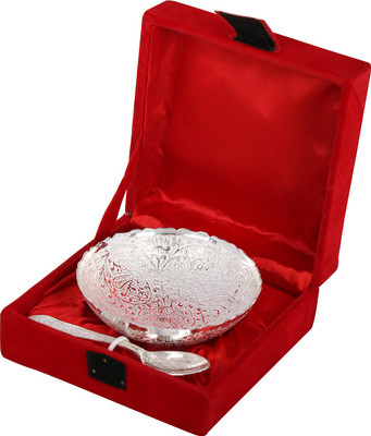 34% OFF on Rajrang Brass Decorative Platter(Silver, Pack of 2) 34% OFF on Rajrang Brass Decorative Platter(Silver, Pack of 2)