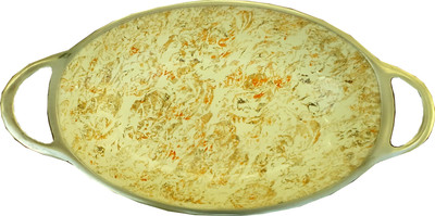 

Decor8 Aluminium Decorative Platter(White)