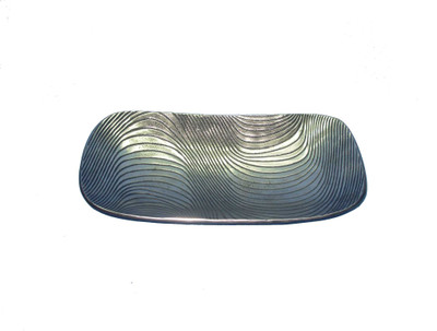 

Art N Crafts Aluminium Decorative Platter(Silver)