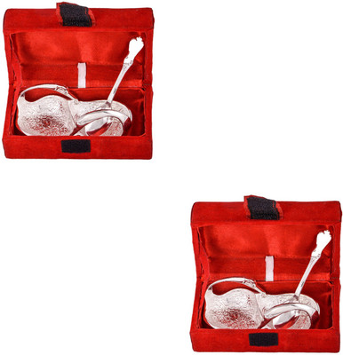 

G S Museum 2 Mini Duck Tray with Spoon Bowl Spoon Tray Serving Set