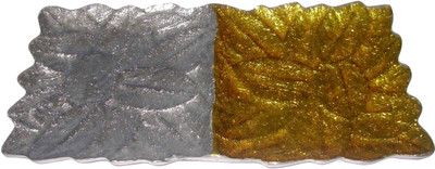 

Art N Crafts Aluminium Decorative Platter(Gold, Silver)