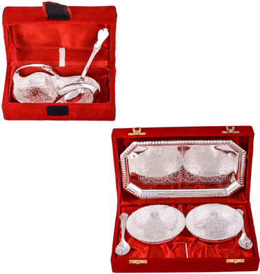 

G S Museum Mini Duck Tray with Spoon and 2 Mor Bowl with Spoon and Tray Bowl Spoon Tray Serving Set
