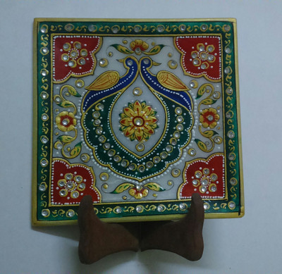 

Miracle Furnishings Stoneware Decorative Platter(Multicolor)