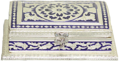 

Crafticia Wooden Dry Fruit Box Wooden Decorative Platter(Multicolor)