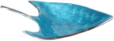 

sarvsiddhi Fish Shape Platter - Blue Aluminium Decorative Platter(Blue)