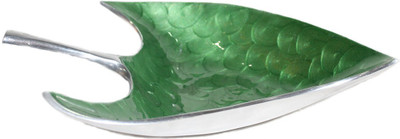 

sarvsiddhi Fish Shape Platter - Green Aluminium Decorative Platter(Green)