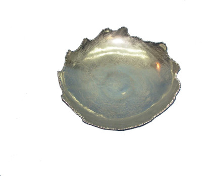 70% OFF on Art N Crafts Aluminium Decorative Platter(Silver)