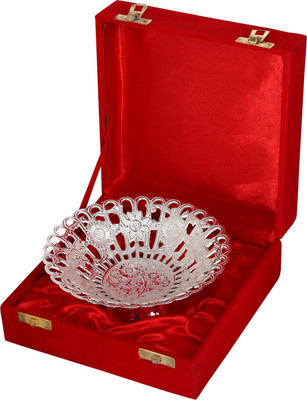 16% OFF on Rajrang Brass Decorative Platter(Silver) 16% OFF on Rajrang Brass Decorative Platter(Silver)