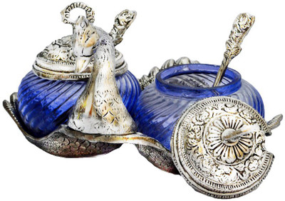 49% OFF on Rastogi Handicrafts Aluminium, Glass Decorative Platter(Blue) 49% OFF on Rastogi Handicrafts Aluminium, Glass Decorative Platter(Blue)