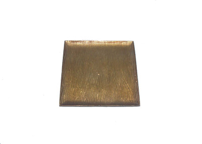

Art N Crafts Aluminium Decorative Platter(Gold)
