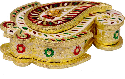 

Purpledip Wooden Decorative Platter(Multicolor)