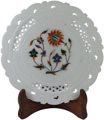 

RM Stoneware Decorative Platter(White)
