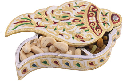

G S Museum Wooden Decorative Platter(Multicolor)