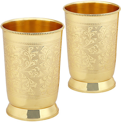 50% OFF on Being Nawab Brass Decorative Platter(Gold, Pack of 2)