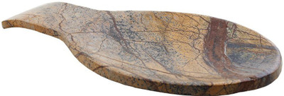 

Store Indya Stoneware Decorative Platter(Brown)