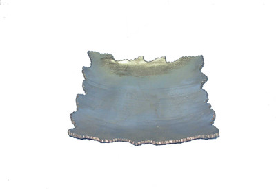 

Art N Crafts Aluminium Decorative Platter(Silver)