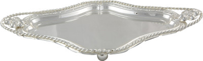 

The Divine Luxury Silver Decorative Platter(Silver)