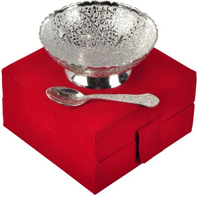 62% OFF on Inspiration World Silver Plated Bowl gift Set Brass Decorative Platter(Silver, Pack of 2) 62% OFF on Inspiration World Silver Plated Bowl gift Set Brass Decorative Platter(Silver, Pack of 2)