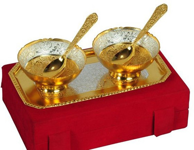 67% OFF on Being Nawab Brass Decorative Platter(Silver, Gold, Pack of 5) 67% OFF on Being Nawab Brass Decorative Platter(Silver, Gold, Pack of 5)