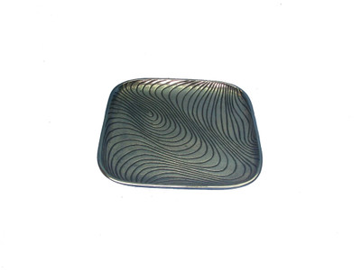 

Art N Crafts Aluminium Decorative Platter(Silver)