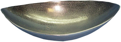 

Art N Crafts Aluminium Decorative Platter(Silver)