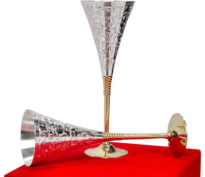 50% OFF on Being Nawab Brass Decorative Platter(Silver, Gold, Pack of 2) 50% OFF on Being Nawab Brass Decorative Platter(Silver, Gold, Pack of 2)