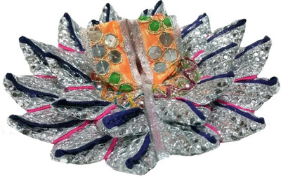 

Kesar Laddu Gopal, Kanha, Krishna, Thakur Ji, Kishan Dress(Fiber)