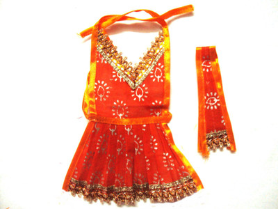 

DivineAura Ganesh, Krishna Dress(Cotton)