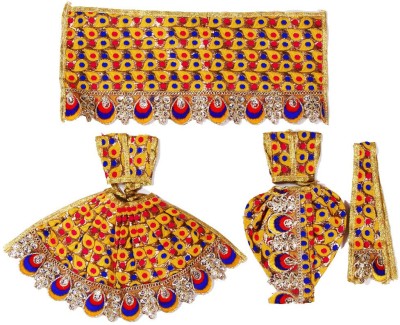 

Creativity Centre Radha, Krishna Dress(Silk)