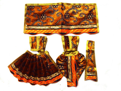 

DivineAura DivineAura Radha Krishna Dress Dress(Cotton)