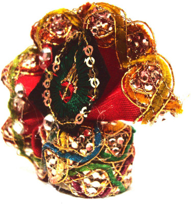 

DivineAura Laddu Gopal (No.2) Mukut Deity Ornament(Laddu Gopal)