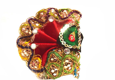 

DivineAura Laddu Gopal (No.2) Mukut Deity Ornament(Laddu Gopal)