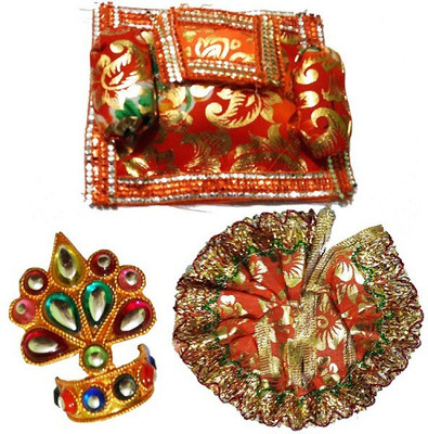 

CraftEra Mukut(Crown) Deity Ornament(Laddu Gopal)