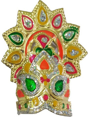 

CraftEra Mukut(Crown) Deity Ornament(Krishna)