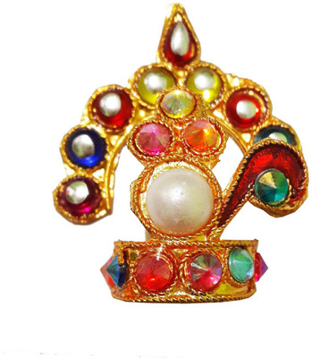 

CraftEra Mukut(Crown) Deity Ornament(Krishna)