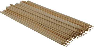 

Pin to Pen Tandoor Wooden Sticks Thick(12 inch, Pack of 20)