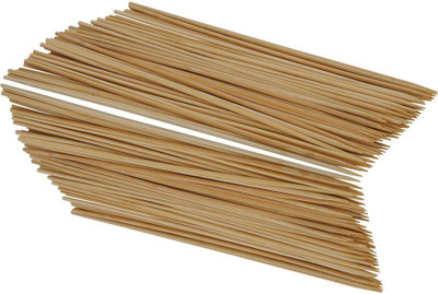 Pin to Pen tandoor Wooden Sticks Thin(8 inch, Pack of 100) available at flipkart for Rs.165