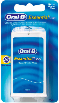 

Oral-B Essential Waxed Dental Floss (100 M)(10000 cm)