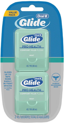 

Oral-B Glide Pro-Health Comfort Plus(40 mm, Pack of 2)