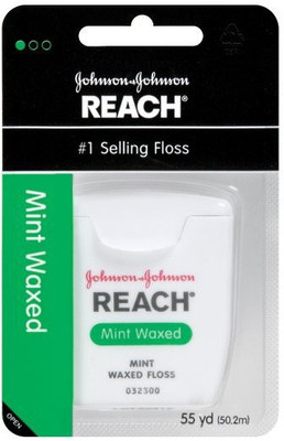 

Johnson & Johnson Reach Mint Waxed Floss(1980 inch)