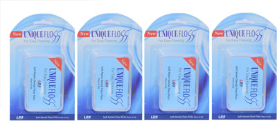 

Unique Floss Original Dental Sticks(78 mm, Pack of 4)