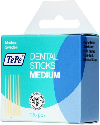

TePe Dental Sticks-Medium(4.6 cm, Pack of 125)