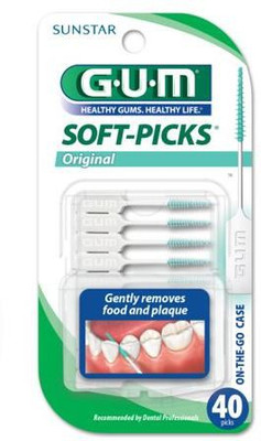 

G.U.M Soft-Picks(40 mm, Pack of 40)