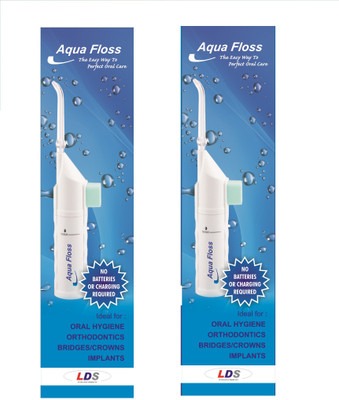 

Aqua Floss Oral Irrigator/Water Floss(20 cm, Pack of 2)