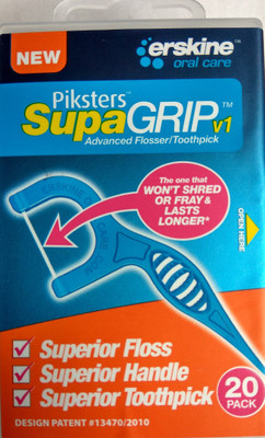 

Piksters Advanced dental floss and toothpick(9 cm, Pack of 20)