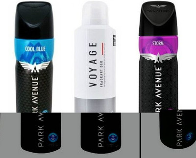 

Park Avenue Storm & Voyage Body Spray - For Men(130 ml)