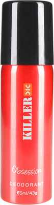 

Killer OBSESSION DEO Deodorant Spray - For Men(65 ml)
